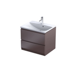 Oristo Szafka z Umywalką BRYLANT UNI 60 cm Brązowy